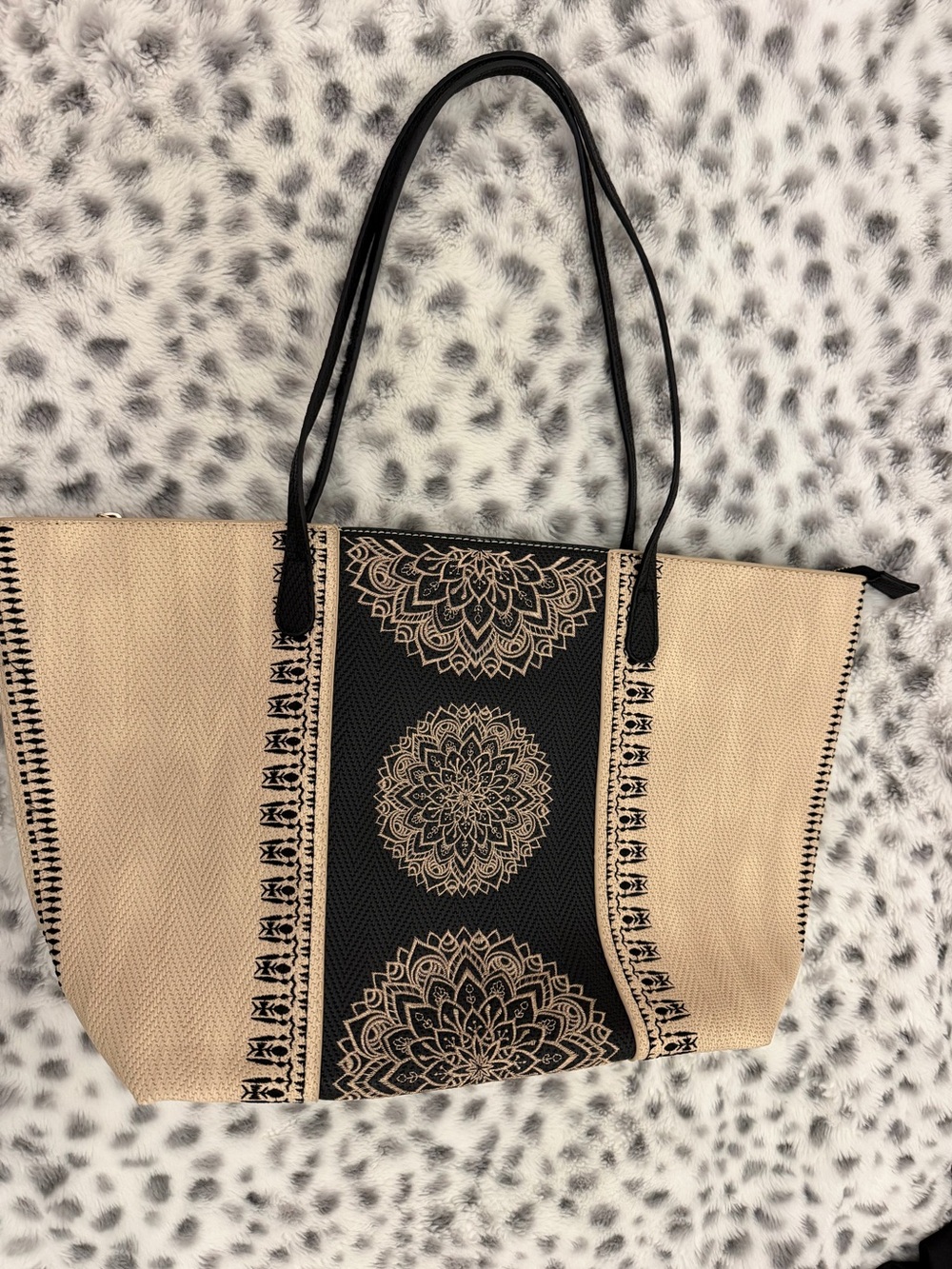Desigual Lady Capri Mandala zipper tote bag - Picture 5 of 8